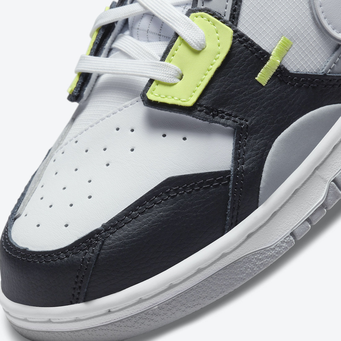 Nike Dunk Low Scrap Black White Wolf Grey Lemon Twist DC9723-001 Release Date