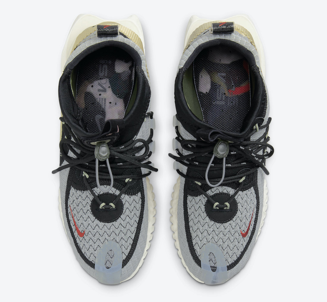 Nike Flow 2020 ISPA SE Black Iron CW3045-300 Release Date - SBD