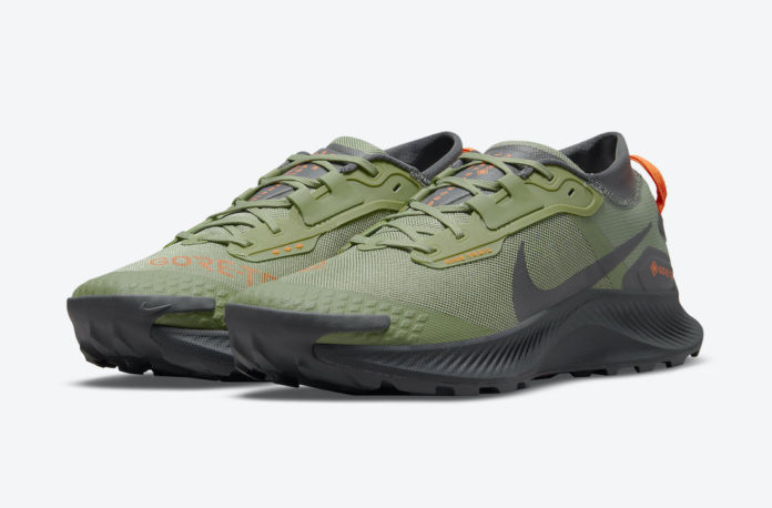 Nike Pegasus Trail 3 Gore-Tex Oil Green DO6728-300 Release Date - SBD