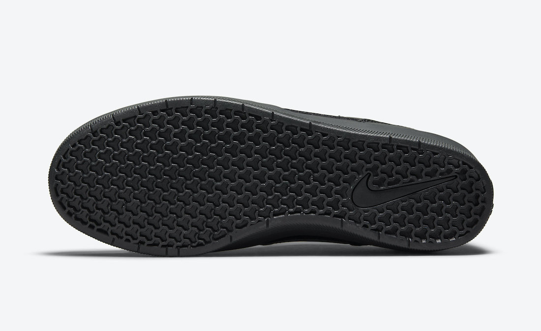 Nike SB Force 58 Premium Triple Black DH7505-001 Release Date - SBD