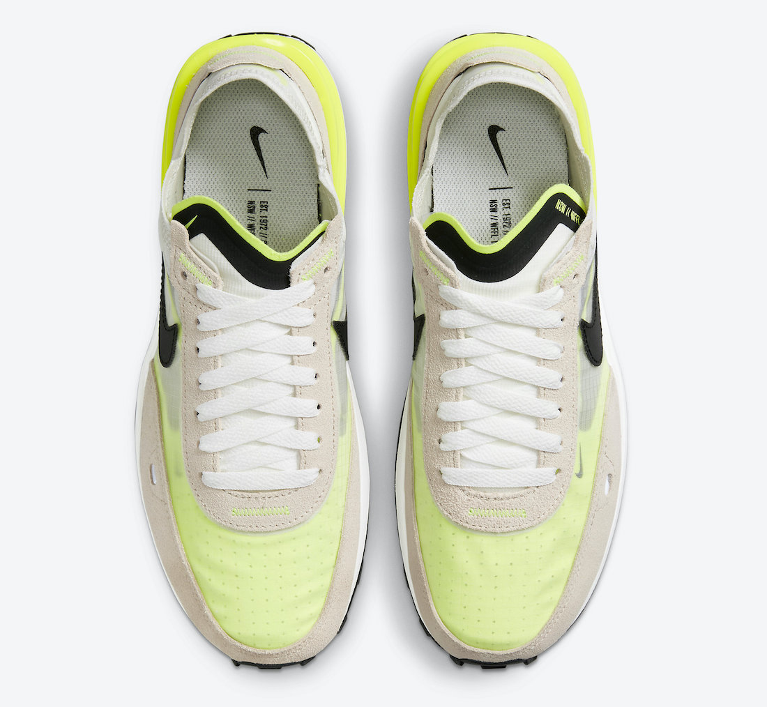 Nike Waffle One Summit White Volt DN4696-101 Release Date - SBD