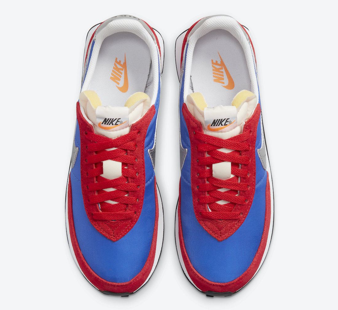 Nike Waffle Trainer 2 Hyper Royal University Red Metallic Silver DC2646-400 Release Date
