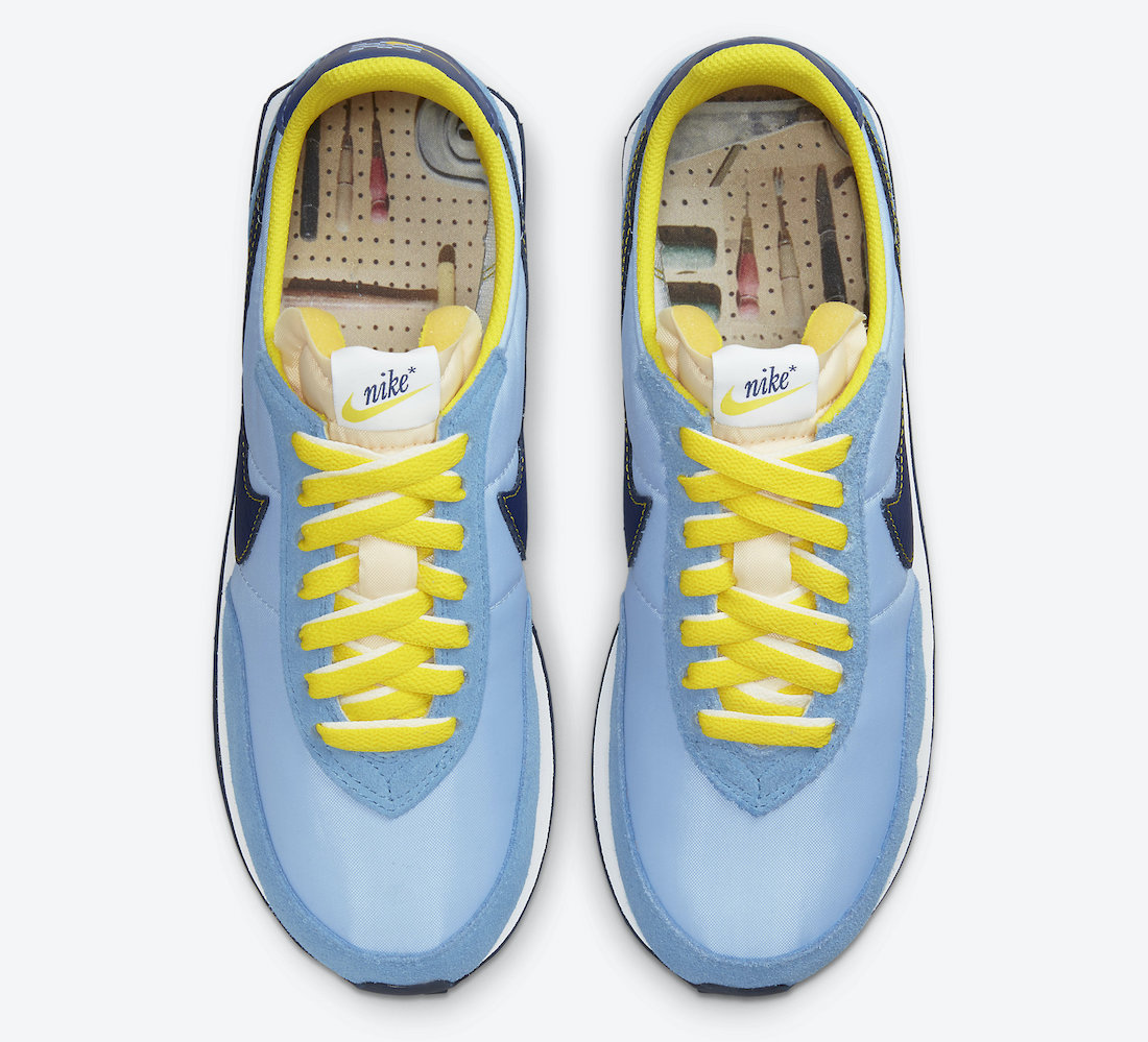 Nike Waffle Trainer 2 Psychic Blue Yellow Strike DM8323-400 Release Date