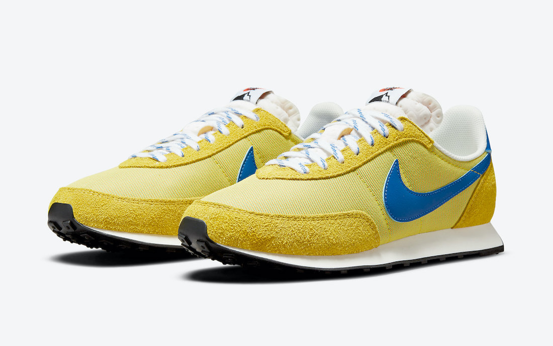 Nike Waffle Trainer 2 Yellow Strike Hyper Royal DC8865 700 Release Date 4