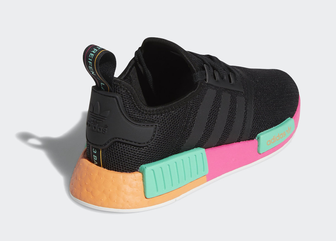 adidas NMD R1 WMNS Core Black Shock Pink FX4459 Release Date