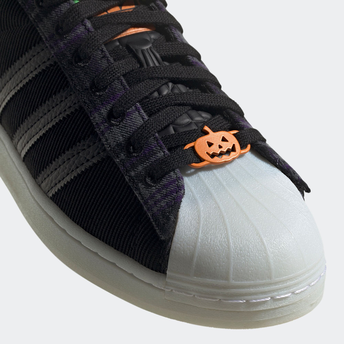 Official Photos of the adidas Superstar “Halloween” Sneakers Cartel