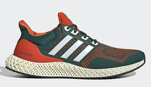 adidas Ultra 4D miami Hurricanes official release dates 2021