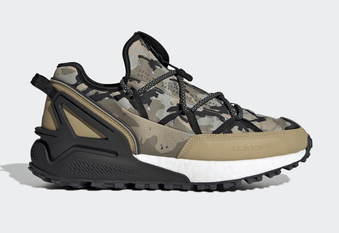 adidas ZX 2K Boost Utility Gore-Tex Camo H05319 Release Date