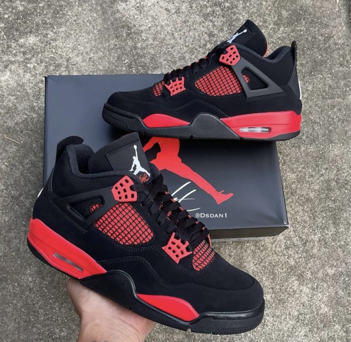 Air Jordan 4 Red Thunder Crimson CT8527-016 Release Date - SBD