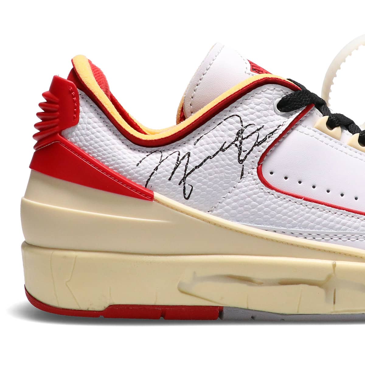 2021 Off-White Air Jordan 2 Low White Red DJ4375-106 Release Date