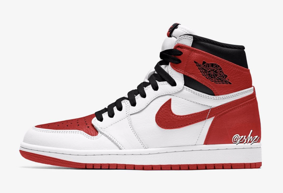 red and white 1s