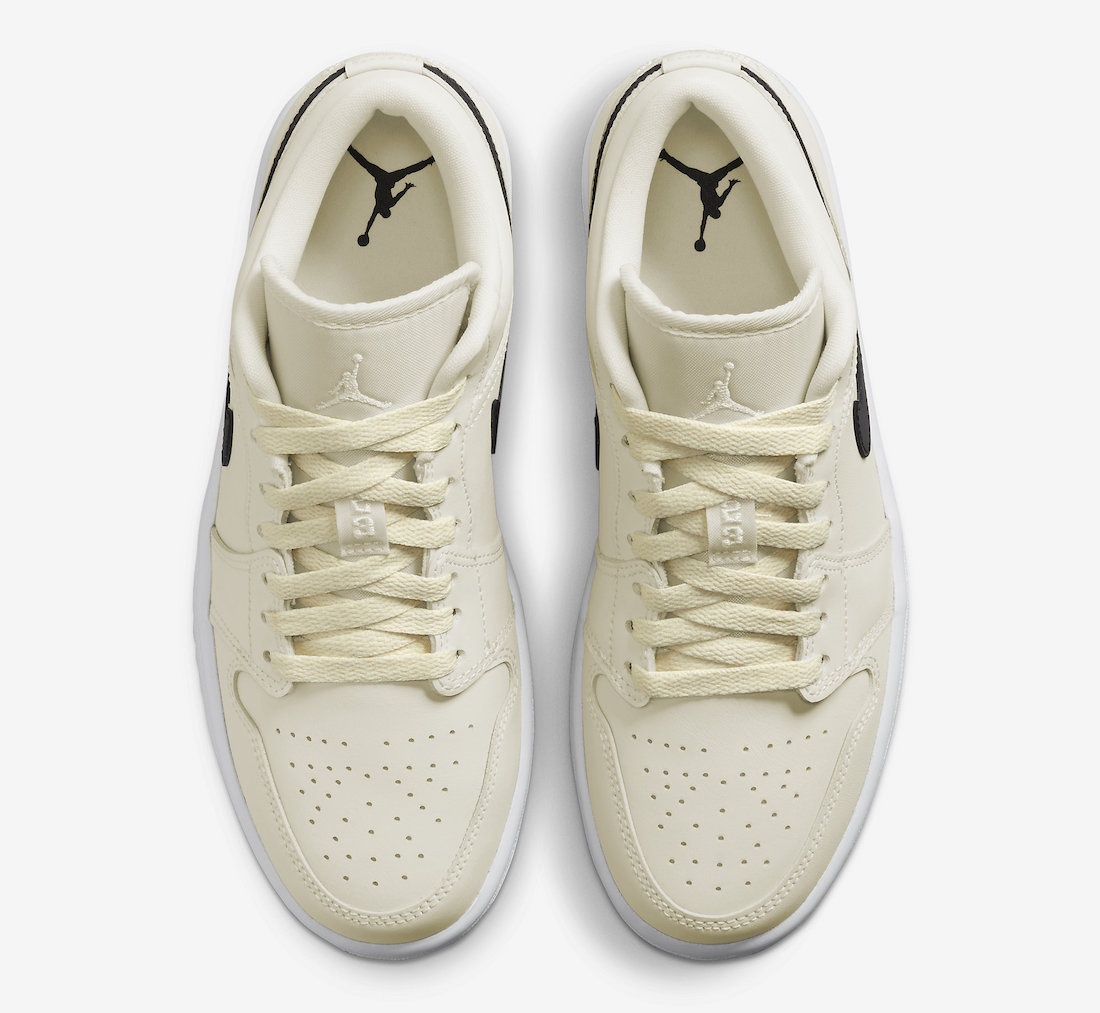 Air Jordan 1 Low Revealed In “coconut Milk” Sneakers Cartel