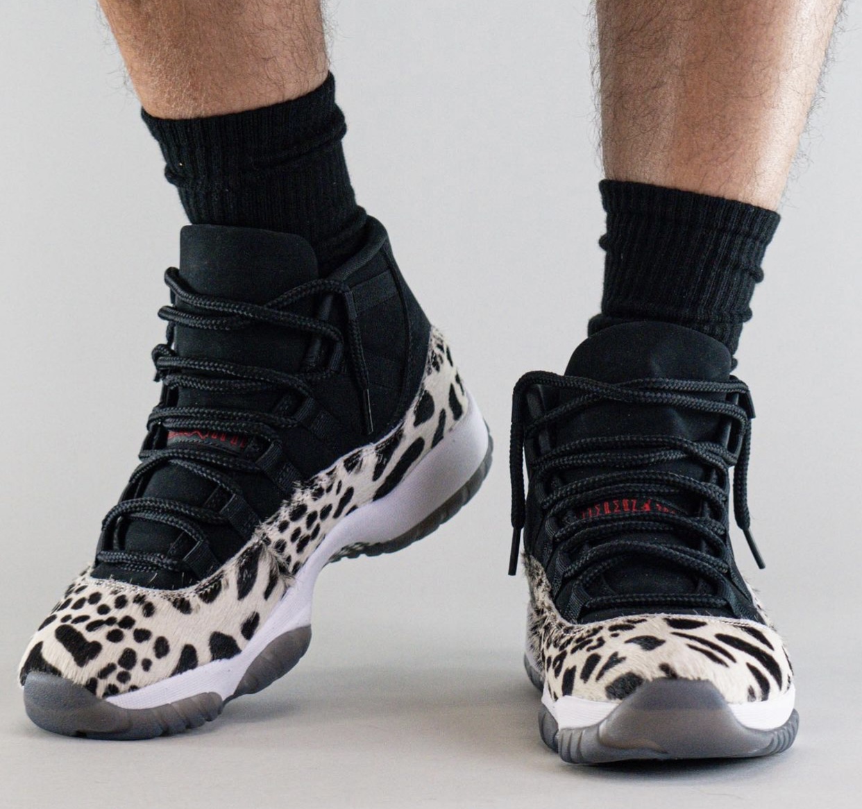 Air Jordan 11 Animal Instinct AR0715-010 Release Date On-Feet