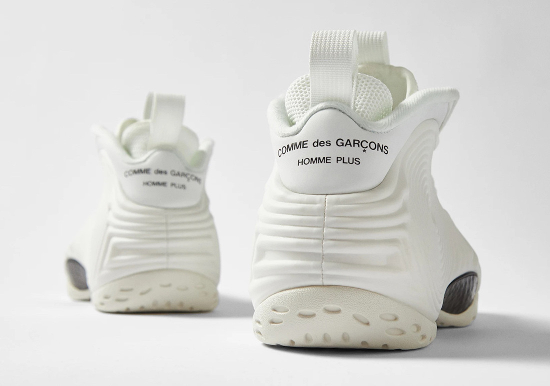 CDG Nike Air Foamposite One White DJ7952-100 Release Date