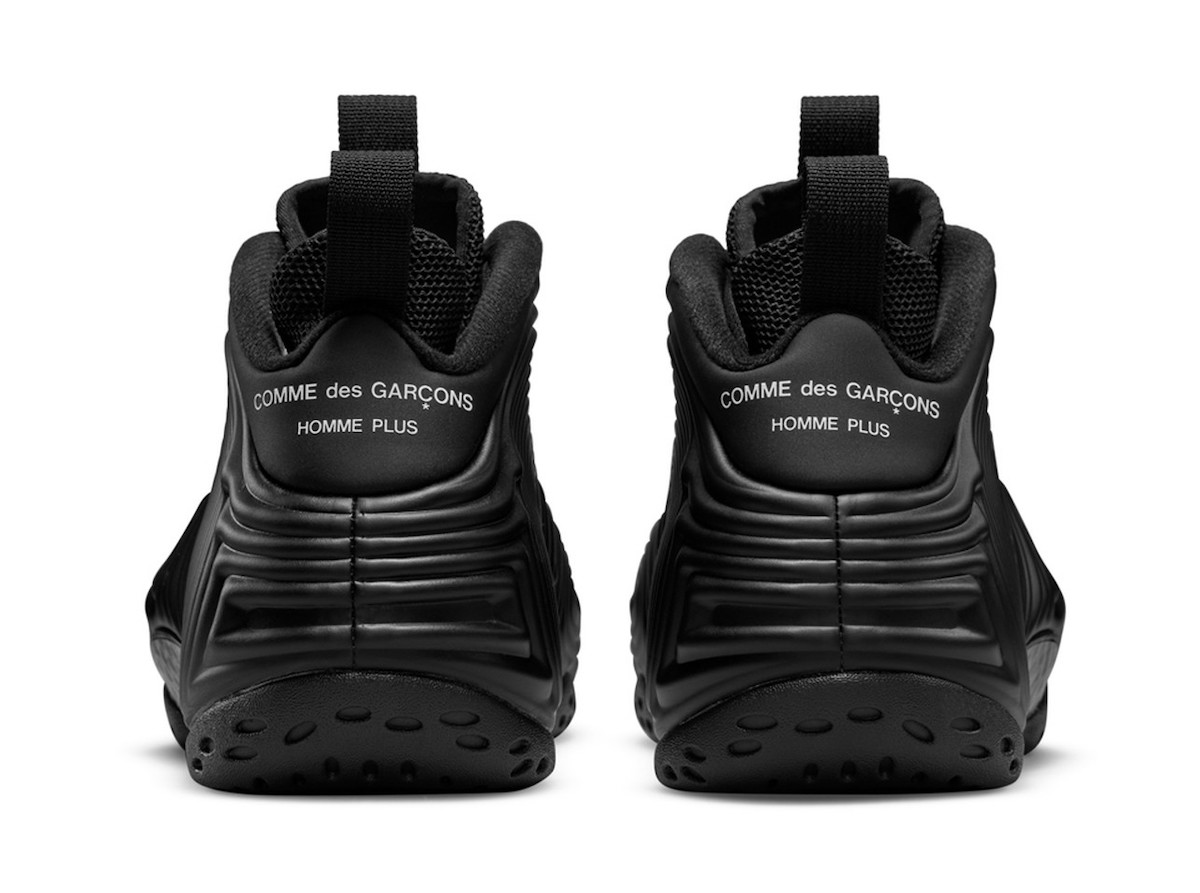 Comme des Garcons CDG Nike Air Foamposite One Black DJ7952-001 Release Date
