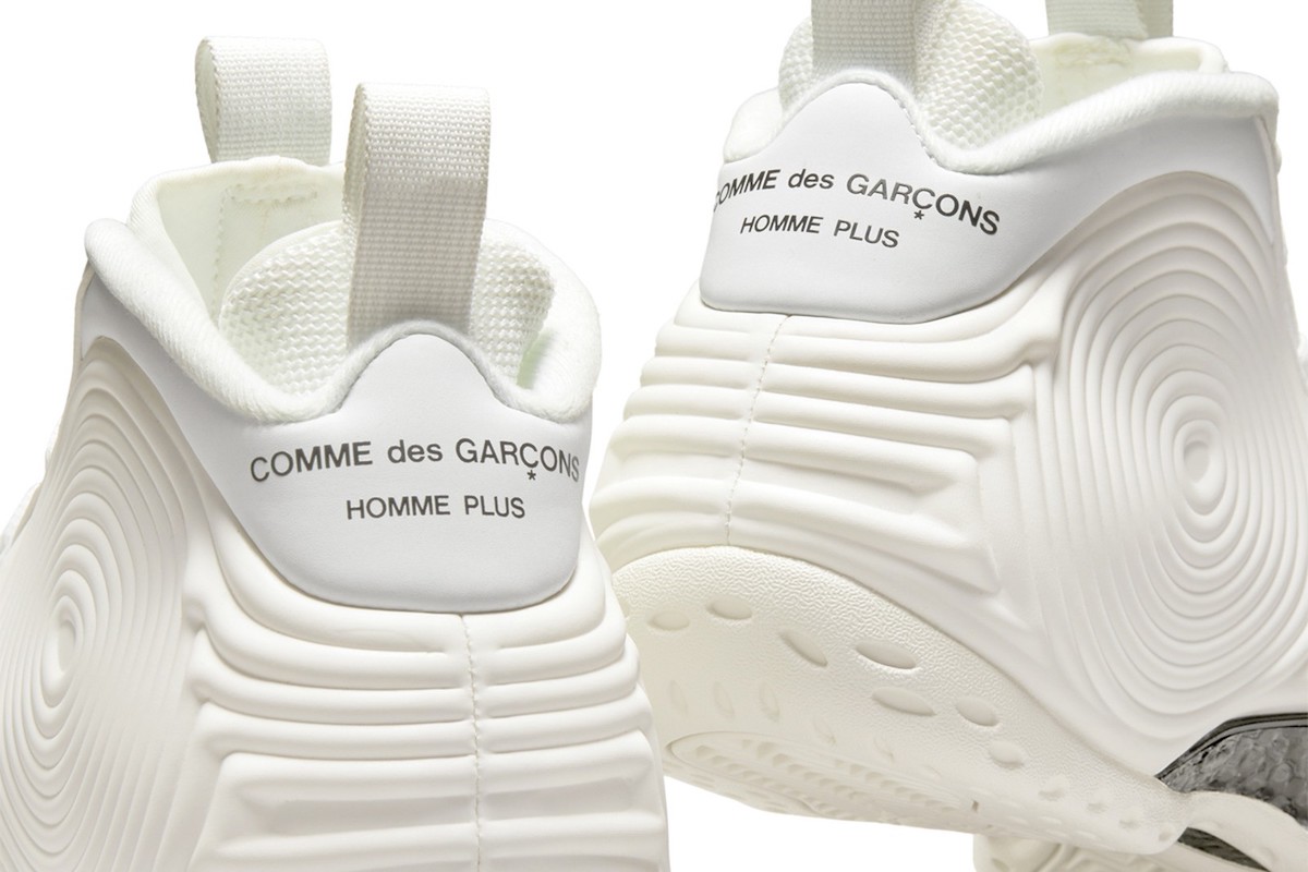 Comme des Garcons CDG Nike Air Foamposite One White Release Date