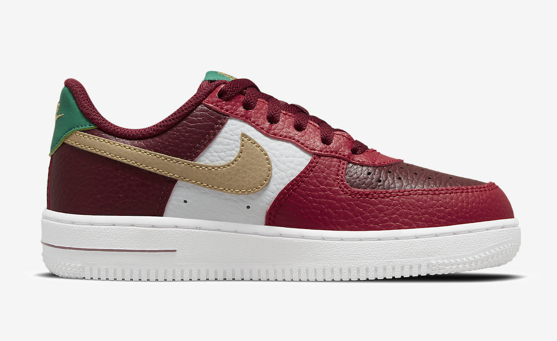 Nike Air Force 1 Christmas GS DQ4710-600 Release Date
