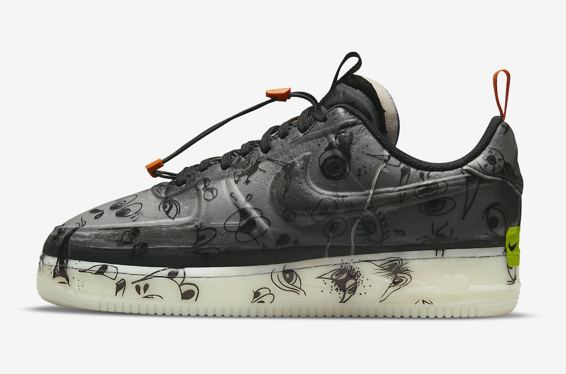 Nike Air Force 1 Experimental Halloween DC8904-001 Release Date