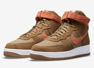 Nike Air Force 1 High Brown Orange DH7566-200 Release Date Price