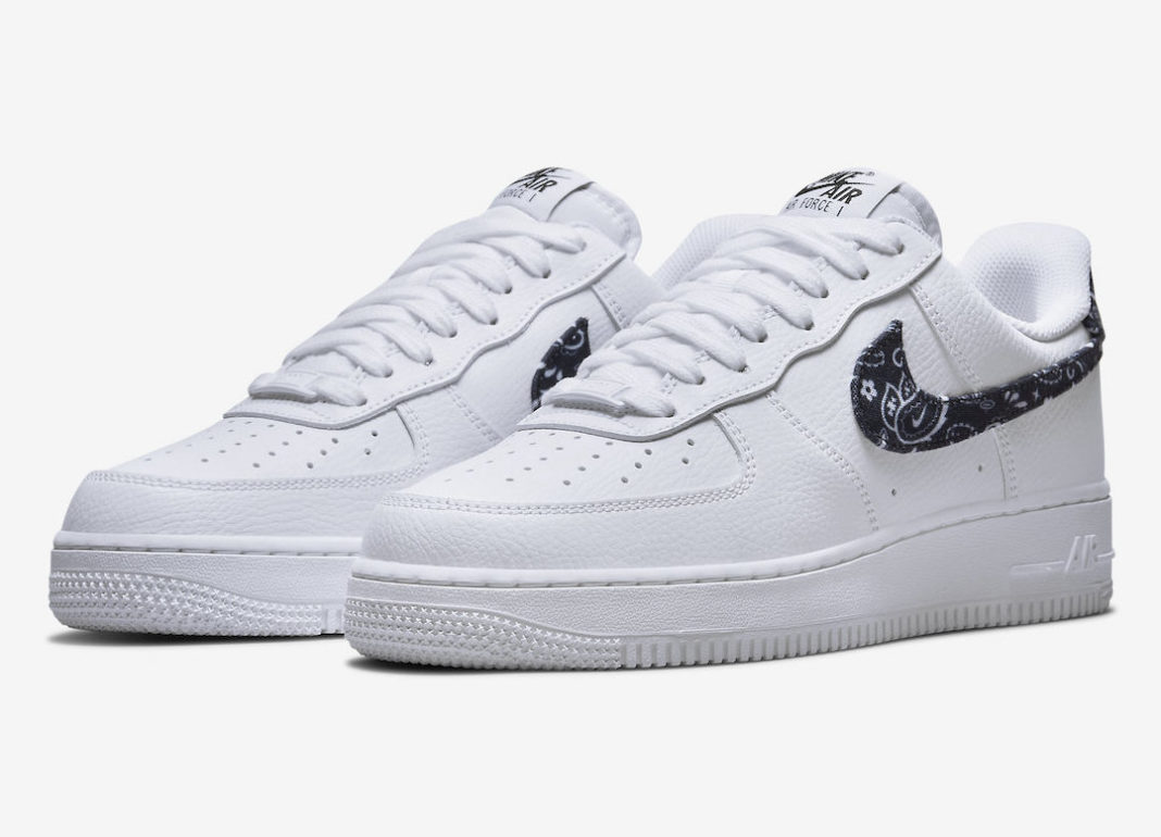 Nike Air Force 1 Low Black Paisley Release Date