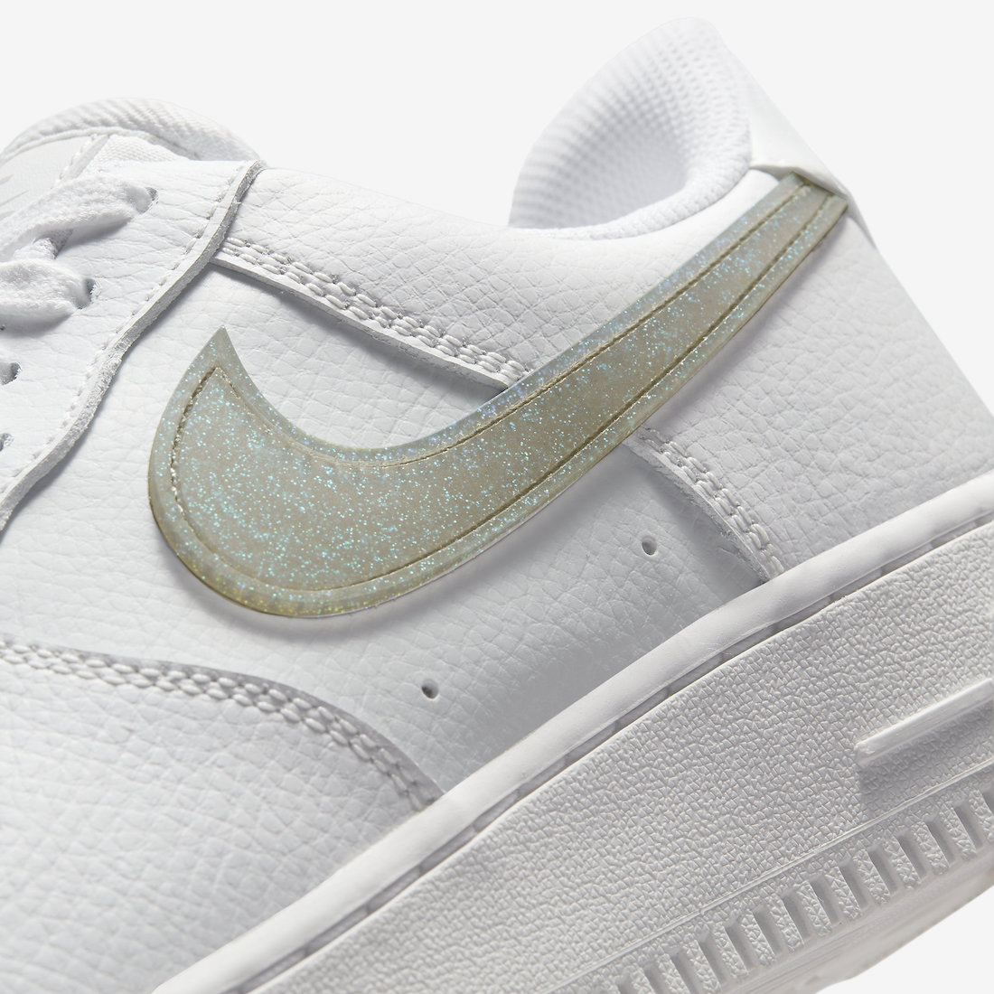 Nike Air Force 1 Low Glitter Swoosh DH4407-101 Release Date