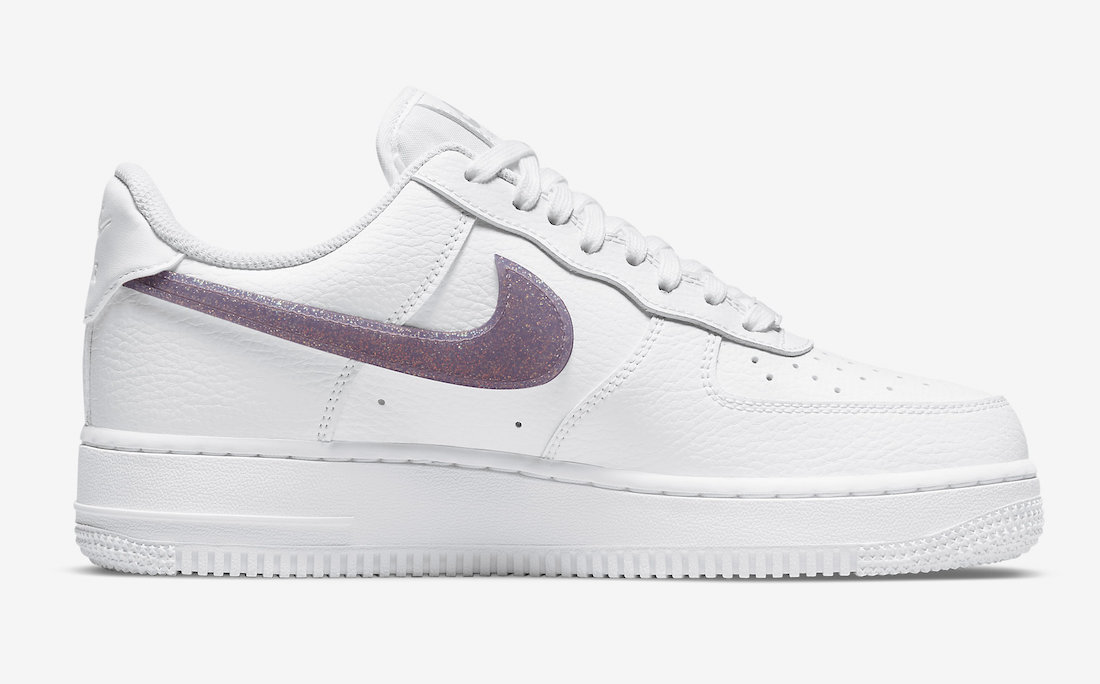 Nike Air Force 1 Low Glitter Swoosh DH4407-102 Release Date - SBD