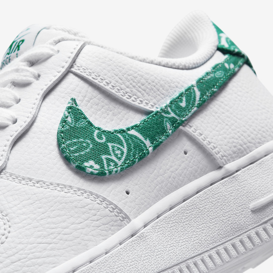 Nike Air Force 1 Low Green Paisley DH4406-102 Release Date - SBD