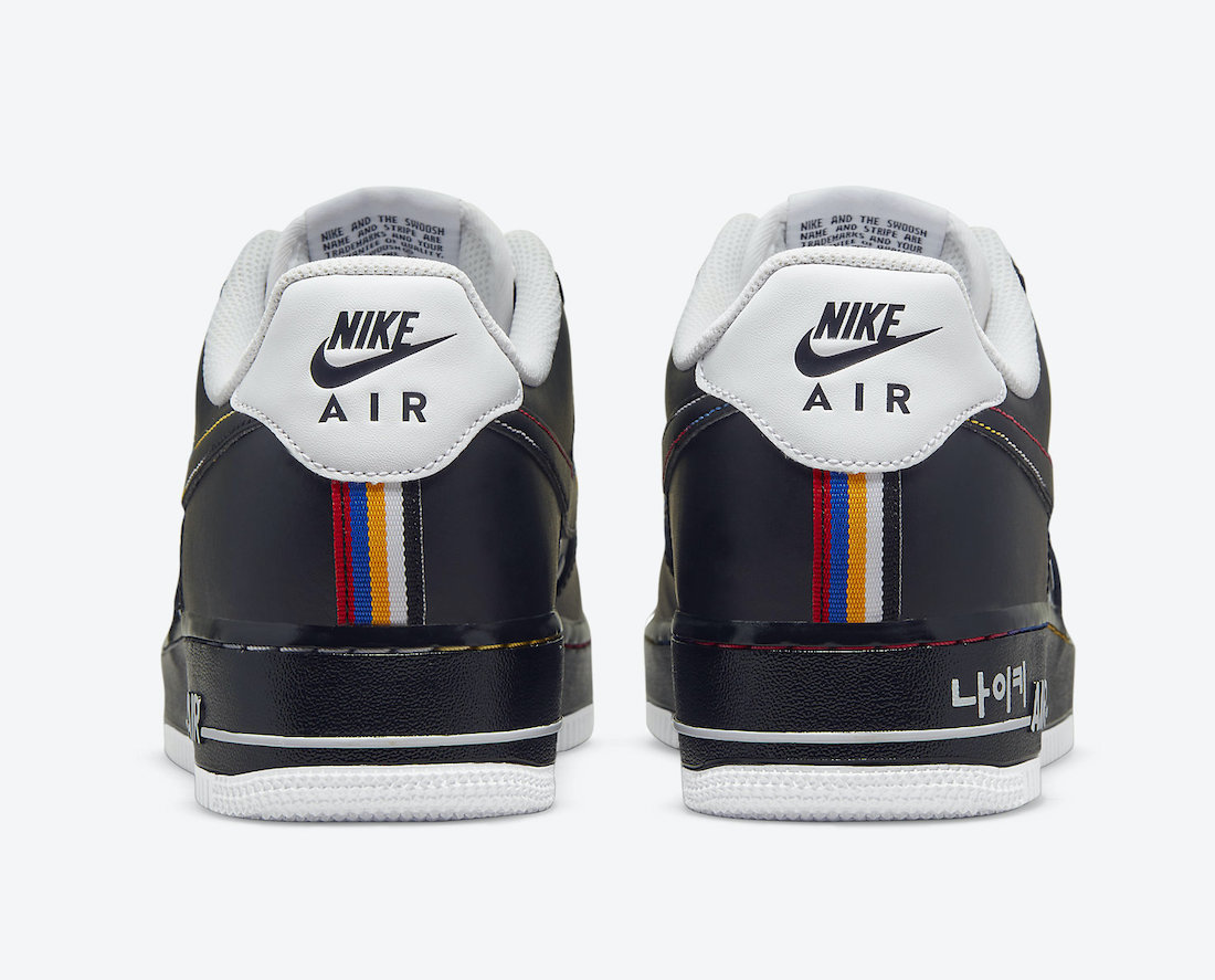 Nike Air Force 1 Low Hangeul Day DO2704-010 Release Date