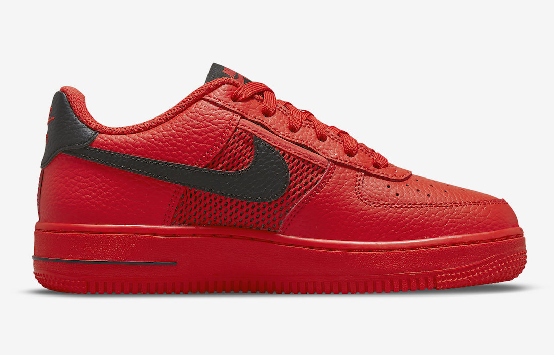 Nike Air Force 1 Low Mesh Pocket Red DH9596-600 Release Date