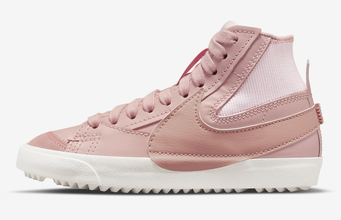Images of this new Air Force 1 Low via 77 Jumbo Pink Oxford Rose Whisper DQ1471-600 Release Date
