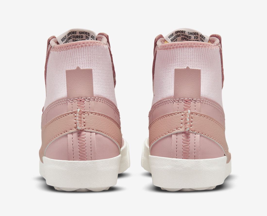 Nike Blazer Mid 77 Jumbo Pink Oxford Rose Whisper DQ1471-600 Release Date