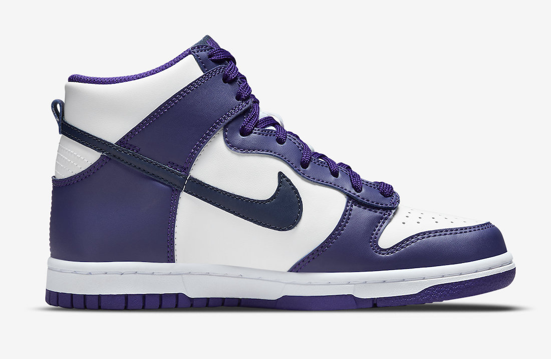 Nike Dunk High GS Navy Purple DH9751-100 Release Date