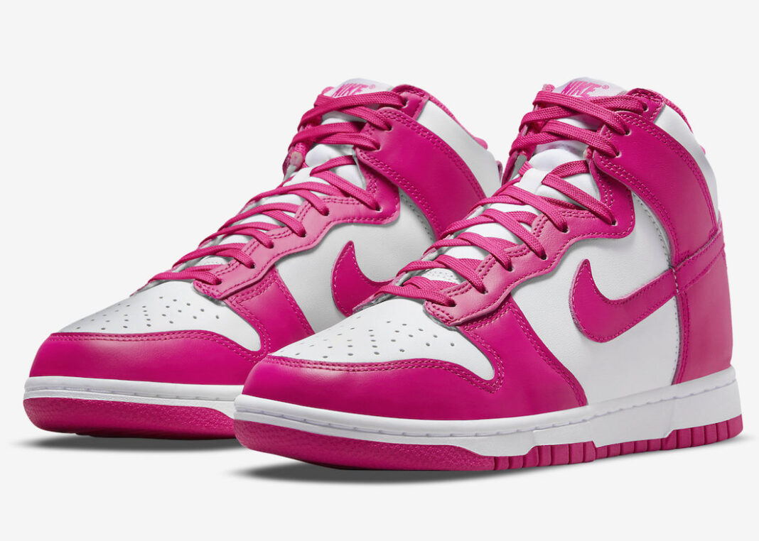 Nike Dunk High Pink Prime WMNS DD1869-110 Release Date - SBD