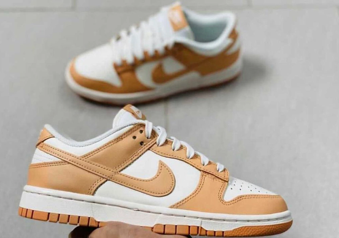 Nike Dunk Low White Tan WMNS Release Date