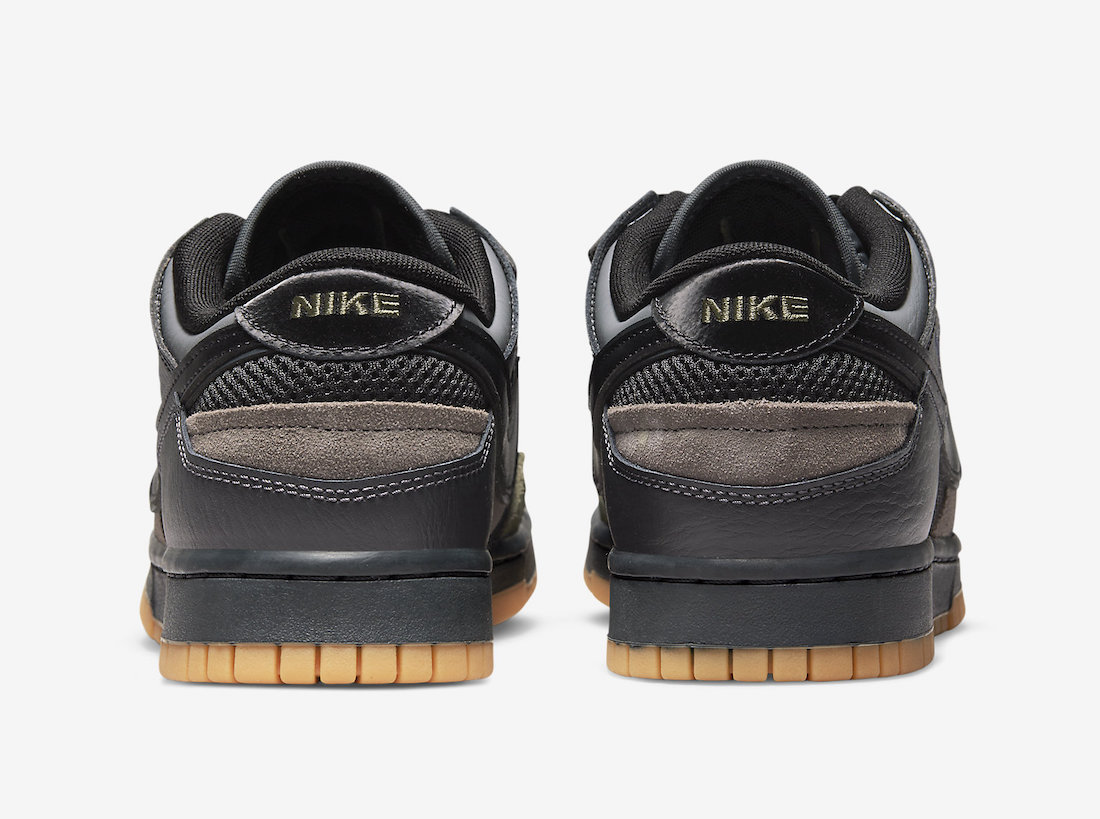 Nike Dunk Scrap Black Gum DB0500-001 Release Date