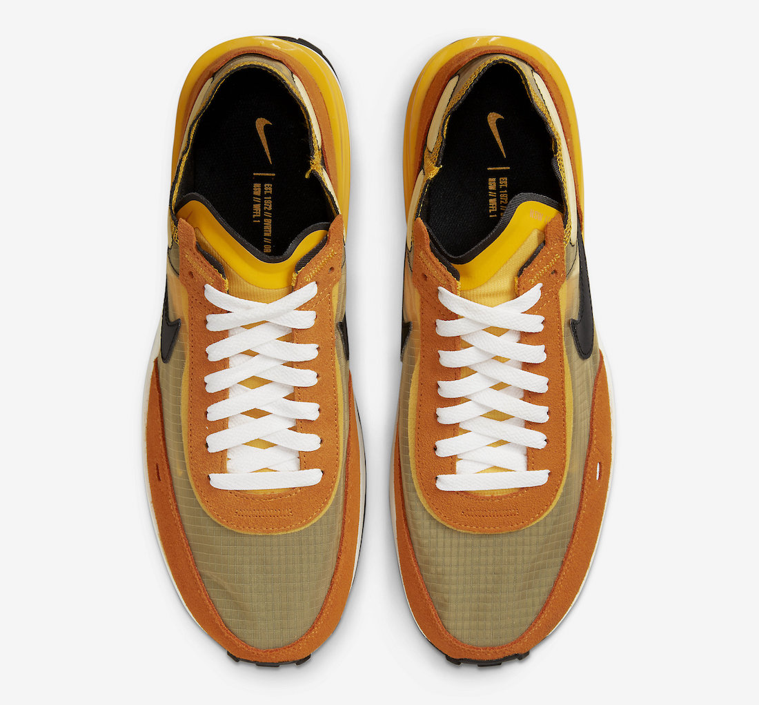 Nike Waffle One Orange Yellow DD8014-700 Release Date - SBD