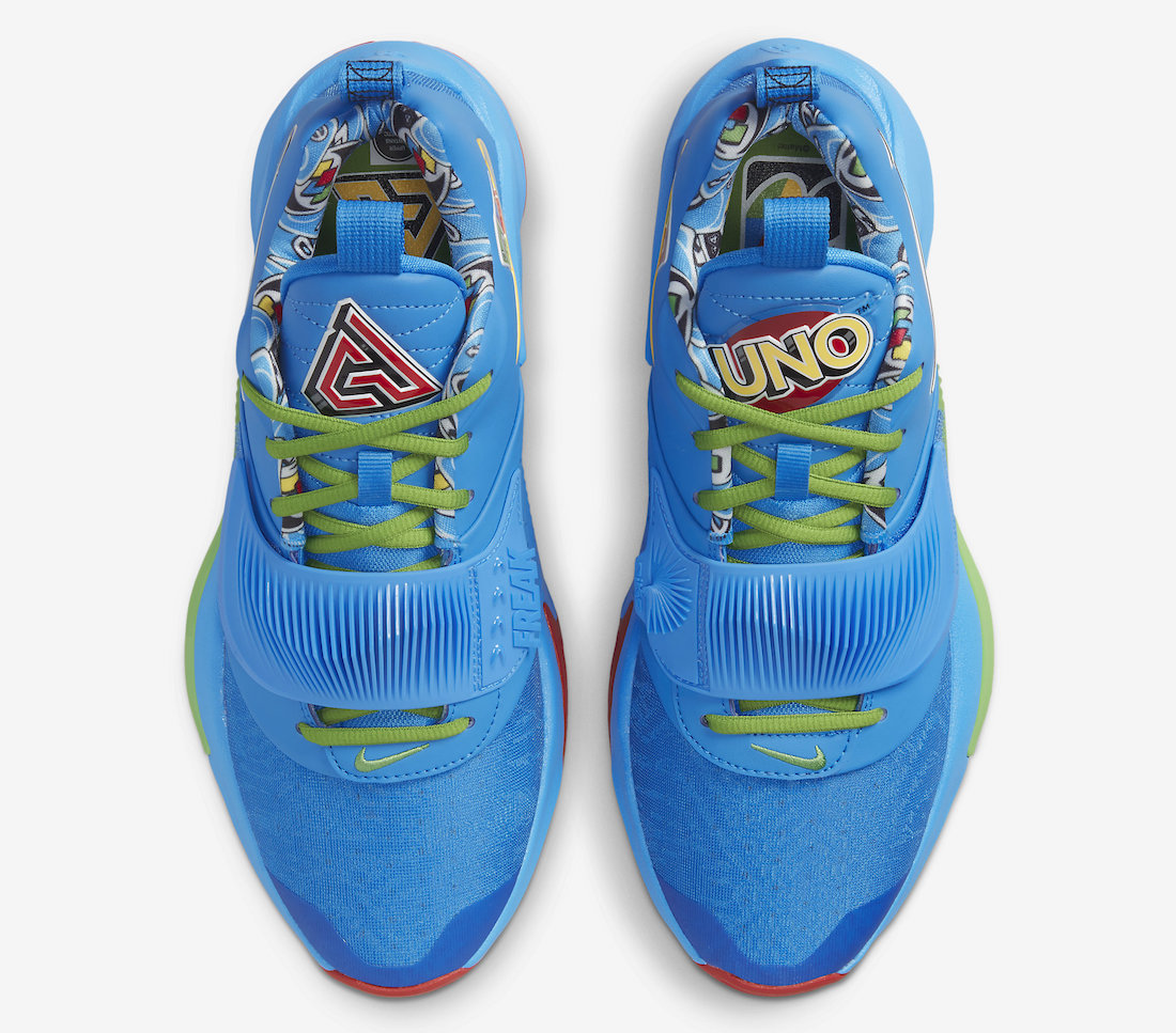 UNO Nike Zoom Freak 3 DC9364-400 Release Date