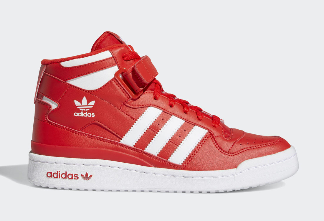 adidas Forum Mid Red White GY5792 Release Date
