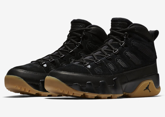 jordan 9 retro boot black gum