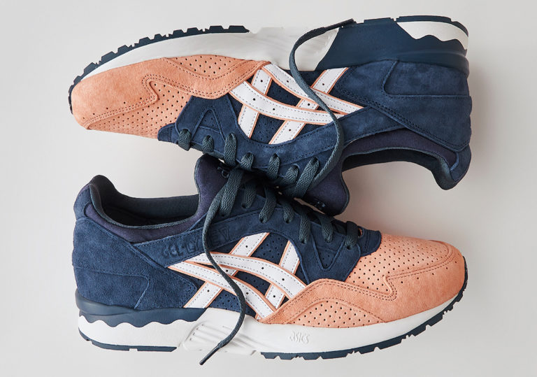 kith x gel lyte 5 salmon toe