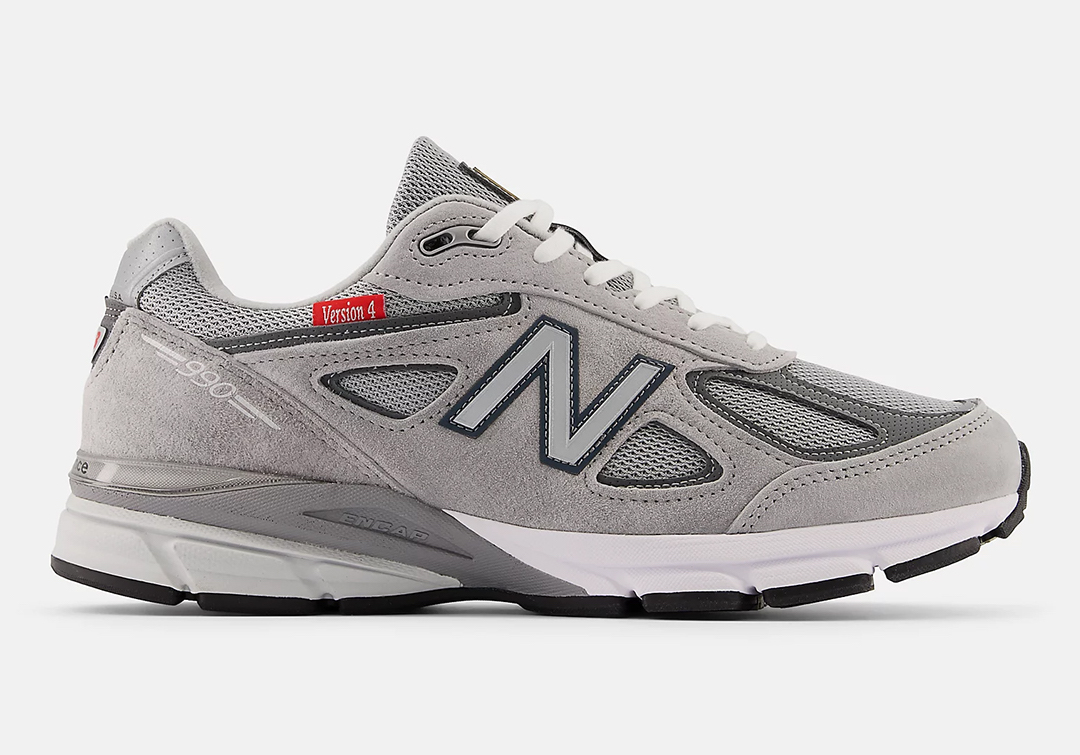 New Balance 990v4 MADE Grey M990VS4 Release Date - SBD