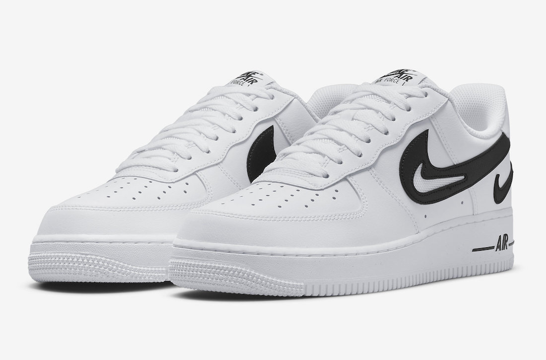 Nike Air Force 1 Low FM White Black DR0143-101 Release Date