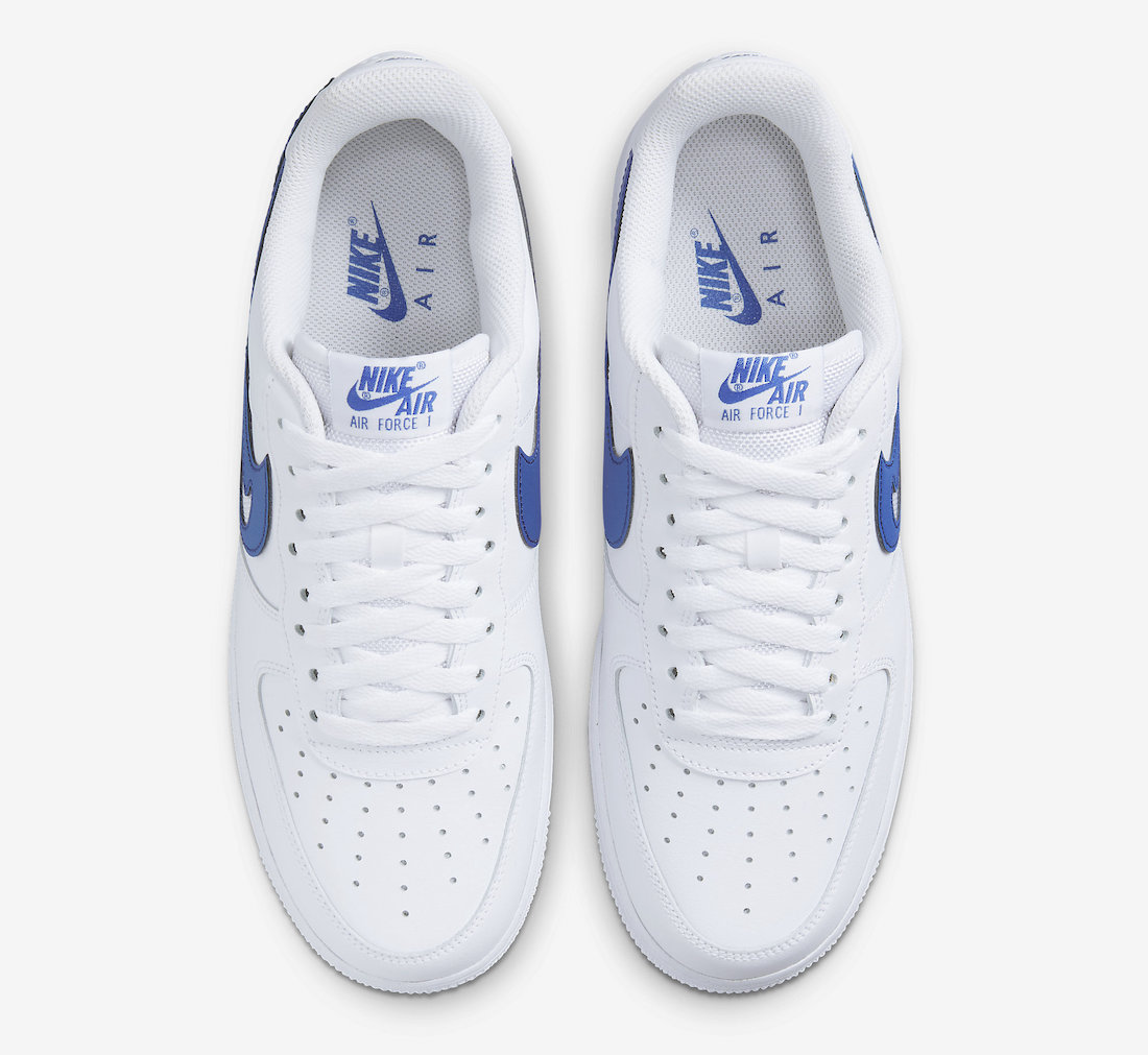 Nike Air Force 1 Low White Game Royal DR0143-100 Release Date