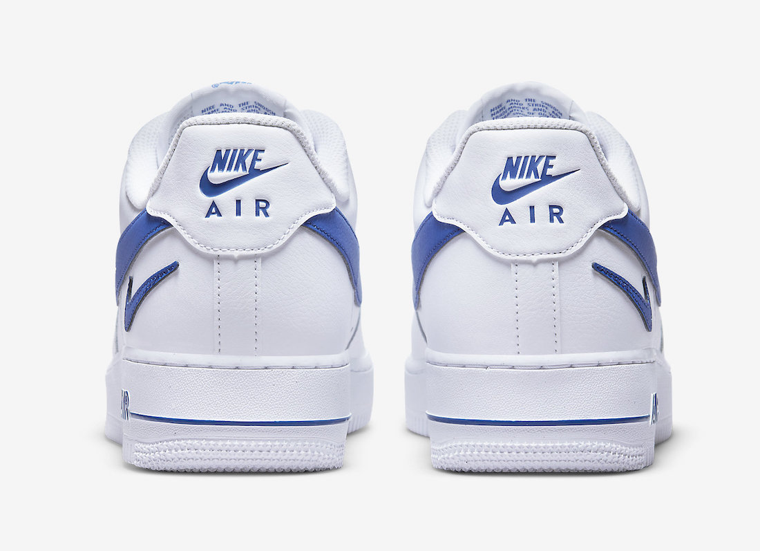 Sweatshirt com capuz Nike Sportwear Swoosh cinzento Low White Game Royal DR0143-100 Release Date