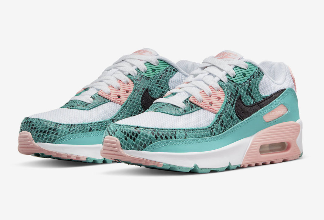 Nike Air Max 90 GS Snakeskin DR8926-300 Release Date Price