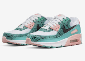 Nike Air Max 90 GS Snakeskin DR8926-300 Release Date Price
