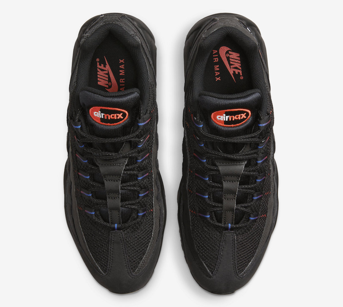 Nike Air Max 95 Black Volt Crimson DR8604-001 Release Date