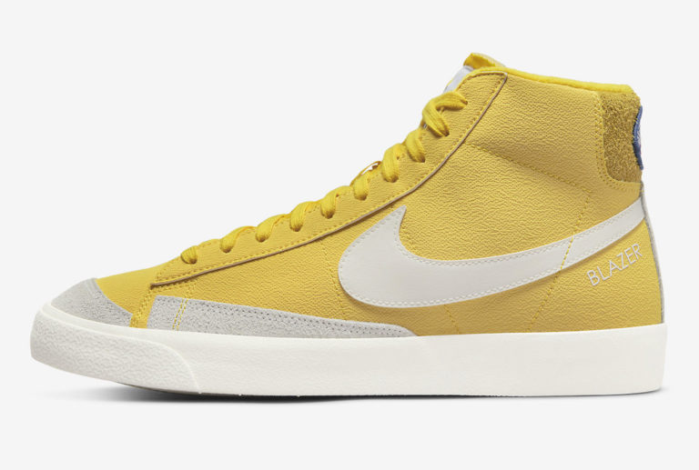 nike blazer mid 77 yellow womens