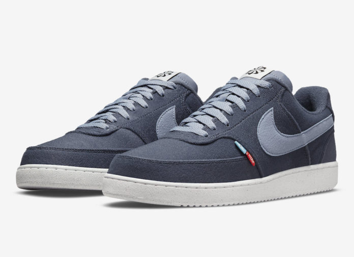 Nike Court Vision Low Next Nature Thunder Blue DM0836-400 Release Date