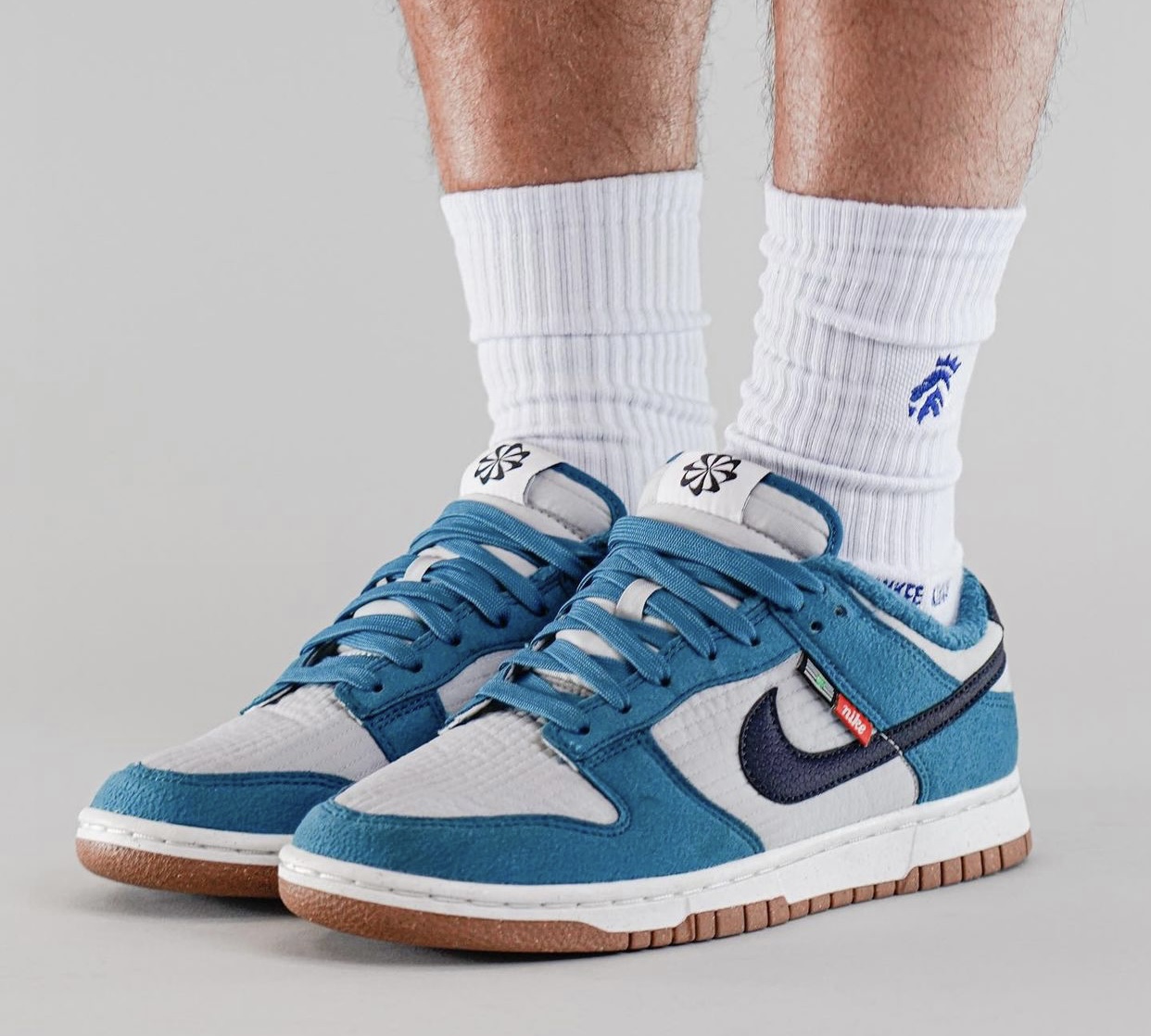 Nike Dunk Low Toasty Rift Blue DD3358-400 Release Date On-Feet